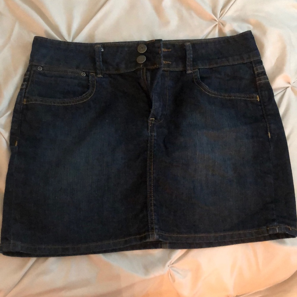 Super cute jean mini skirt